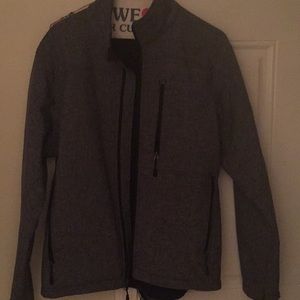 Gray straight and fit